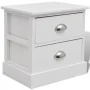 White French nightstand by vidaXL, Nightstands - Ref: Foro24-242886, Price: 58,94 €, Discount: %