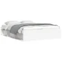 Estructura de cama blanca 160x200 cm de vidaXL, Camas y somieres - Ref: Foro24-3203873, Precio: 164,18 €, Descuento: %