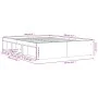 Weißer Bettrahmen 160x200 cm von vidaXL, Betten und Lattenroste - Ref: Foro24-3203873, Preis: 164,18 €, Rabatt: %