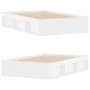 Estructura de cama blanca 120x200 cm de vidaXL, Camas y somieres - Ref: Foro24-3203852, Precio: 169,78 €, Descuento: %