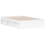 Estructura de cama blanca 120x200 cm de vidaXL, Camas y somieres - Ref: Foro24-3203852, Precio: 169,78 €, Descuento: %