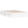 Weißer Bettrahmen 120x200 cm von vidaXL, Betten und Lattenroste - Ref: Foro24-3203852, Preis: 169,78 €, Rabatt: %