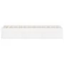 Estructura de cama blanca 120x200 cm de vidaXL, Camas y somieres - Ref: Foro24-3203852, Precio: 169,78 €, Descuento: %