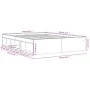 Concrete gray bed frame 140x190 cm by vidaXL, Beds and slatted bases - Ref: Foro24-3203904, Price: 171,06 €, Discount: %