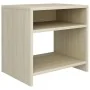 Mesitas de noche 2 uds contrachapado roble sonoma 40x30x39 cm de vidaXL, Mesitas de noche - Ref: Foro24-800016, Precio: 45,11...
