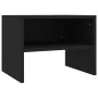 Mesitas de noche 2 uds madera contrachapada negro 40x30x30 cm de vidaXL, Mesitas de noche - Ref: Foro24-800066, Precio: 40,14...