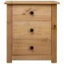 Panama style solid pine wood bedside table 46x40x57 cm by vidaXL, Nightstands - Ref: Foro24-282652, Price: 100,21 €, Discount: %