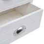 Mesita de noche francesa 2 piezas blanco de vidaXL, Mesitas de noche - Ref: Foro24-242887, Precio: 82,55 €, Descuento: %