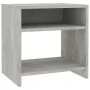 Bedside table made of gray concrete plywood, 40x30x40 cm by vidaXL, Nightstands - Ref: Foro24-800017, Price: 29,22 €, Discoun...