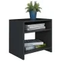 Mesita de noche madera contrachapada negro 40x30x40 cm de vidaXL, Mesitas de noche - Ref: Foro24-800011, Precio: 31,51 €, Des...