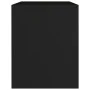 Mesita de noche madera contrachapada negro 40x30x40 cm de vidaXL, Mesitas de noche - Ref: Foro24-800011, Precio: 31,51 €, Des...