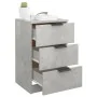Nightstands 2 units concrete gray color 40x36x65 cm by vidaXL, Nightstands - Ref: Foro24-811277, Price: 83,47 €, Discount: %