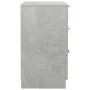 Nightstands 2 units concrete gray color 40x36x65 cm by vidaXL, Nightstands - Ref: Foro24-811277, Price: 83,47 €, Discount: %