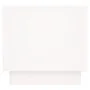 Solid white pine wood bedside table 35x34x32 cm by vidaXL, Nightstands - Ref: Foro24-813397, Price: 46,50 €, Discount: %