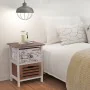 Mesitas de noche 2 unidades madera by vidaXL, Nightstands - Ref: Foro24-242883, Price: 87,59 €, Discount: %