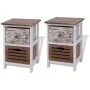 Nachttische, 2 Stück, Holz von vidaXL, Nachttische - Ref: Foro24-242883, Preis: 87,59 €, Rabatt: %