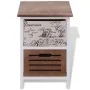 Nachttische, 2 Stück, Holz von vidaXL, Nachttische - Ref: Foro24-242883, Preis: 87,59 €, Rabatt: %