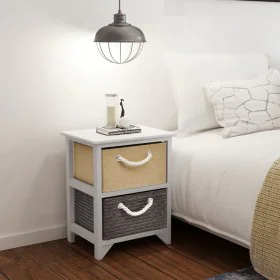 Nightstands 2 units wood by vidaXL, Nightstands - Ref: Foro24-242889, Price: 94,69 €, Discount: %