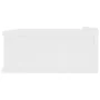 White plywood floating bedside table 40x30x15cm by vidaXL, Nightstands - Ref: Foro24-800306, Price: 38,60 €, Discount: %