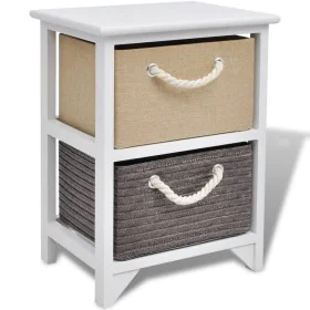 Nachttisch aus Holz von vidaXL, Nachttische - Ref: Foro24-242888, Preis: 51,22 €, Rabatt: %