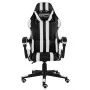 Black and white synthetic leather gaming chair by vidaXL, Office chairs - Ref: Foro24-20523, Price: 121,83 €, Discount: %