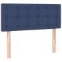 Box spring bed with blue fabric mattress 80x200 cm by , Beds and slatted bases - Ref: Foro24-3140335, Price: 279,00 €, Discou...
