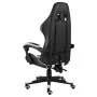 Silla gaming de cuero sintético negro y blanco de vidaXL, Sillas de oficina - Ref: Foro24-20523, Precio: 121,83 €, Descuento: %