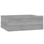 Schwebender Nachttisch aus grauem Sperrholz, 40 x 30 x 15 cm von vidaXL, Nachttische - Ref: Foro24-815284, Preis: 26,09 €, Ra...