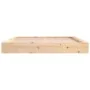 Solid wood bed frame 140x200 cm by , Beds and slatted bases - Ref: Foro24-820676, Price: 135,06 €, Discount: %