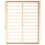 Solid wood bed frame 140x200 cm by , Beds and slatted bases - Ref: Foro24-820676, Price: 135,06 €, Discount: %