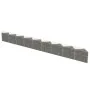 Steel gabion wall 630x30x50 cm by vidaXL, fence panels - Ref: Foro24-143574, Price: 114,03 €, Discount: %