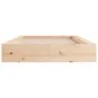 Solid wood bed frame 100x200 cm by , Beds and slatted bases - Ref: Foro24-820686, Price: 78,00 €, Discount: %