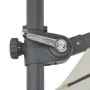 Cantilever parasol with steel pole 250x250 cm sand by vidaXL, Umbrellas - Ref: Foro24-44624, Price: 106,54 €, Discount: %