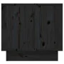 Nachttische 2 Stück aus massivem schwarzem Kiefernholz 35x34x32 cm von vidaXL, Nachttische - Ref: Foro24-813404, Preis: 50,37...