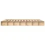Solid wood bed frame 200x200 cm by , Beds and slatted bases - Ref: Foro24-820656, Price: 149,79 €, Discount: %