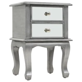 MDF and glass mirror bedside table 34.5x30x50 cm by vidaXL, Nightstands - Ref: Foro24-246658, Price: 133,96 €, Discount: %