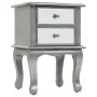 MDF and glass mirror bedside table 34.5x30x50 cm by vidaXL, Nightstands - Ref: Foro24-246658, Price: 133,96 €, Discount: %