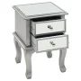 MDF and glass mirror bedside table 34.5x30x50 cm by vidaXL, Nightstands - Ref: Foro24-246658, Price: 133,96 €, Discount: %