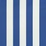 Toldo retráctil 400x150 cm azul y blanco de vidaXL, Toldos - Ref: Foro24-143751, Precio: 94,31 €, Descuento: %