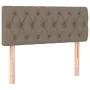 Cama box spring con colchón tela gris taupe 100x200 cm de , Camas y somieres - Ref: Foro24-3126465, Precio: 347,55 €, Descuen...