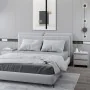 Bedside tables 2 units engineered wood gray concrete by vidaXL, Nightstands - Ref: Foro24-809854, Price: 71,69 €, Discount: %