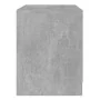 Bedside tables 2 units engineered wood gray concrete by vidaXL, Nightstands - Ref: Foro24-809854, Price: 71,69 €, Discount: %