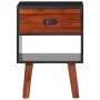 Solid acacia wood bedside table 40x30x57 cm by vidaXL, Nightstands - Ref: Foro24-243176, Price: 53,31 €, Discount: %