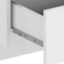 Wall bedside tables 2 units glossy white by vidaXL, Nightstands - Ref: Foro24-810948, Price: 71,38 €, Discount: %