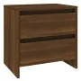 Nightstands 2 pcs brown engineered wood 45x34.5x44.5 cm by vidaXL, Nightstands - Ref: Foro24-813043, Price: 79,55 €, Discount: %