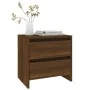 Nightstands 2 pcs brown engineered wood 45x34.5x44.5 cm by vidaXL, Nightstands - Ref: Foro24-813043, Price: 79,55 €, Discount: %