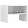 Mesitas de noche 2 uds madera contrachapada blanco 40x30x30 cm de vidaXL, Mesitas de noche - Ref: Foro24-800076, Precio: 37,7...