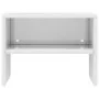 Bedside tables 2 units plywood white 40x30x30 cm by vidaXL, Nightstands - Ref: Foro24-800076, Price: 38,14 €, Discount: %