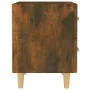 Smoked oak nightstand 40x35x47.5 cm by vidaXL, Nightstands - Ref: Foro24-817285, Price: 35,65 €, Discount: %
