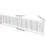 Muro de gaviones de acero 630x30x100 cm de vidaXL, Paneles de vallas - Ref: Foro24-143573, Precio: 241,90 €, Descuento: %
